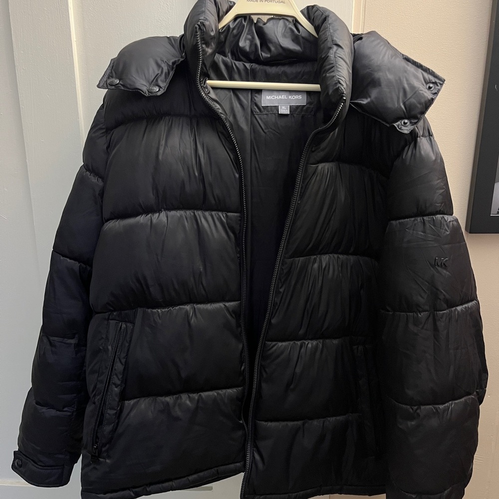 Michael Kors Black Men's Puffer Jacket